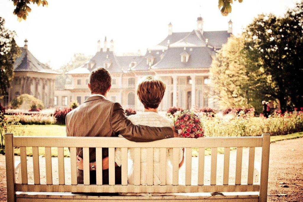 Couple Looking at Nature