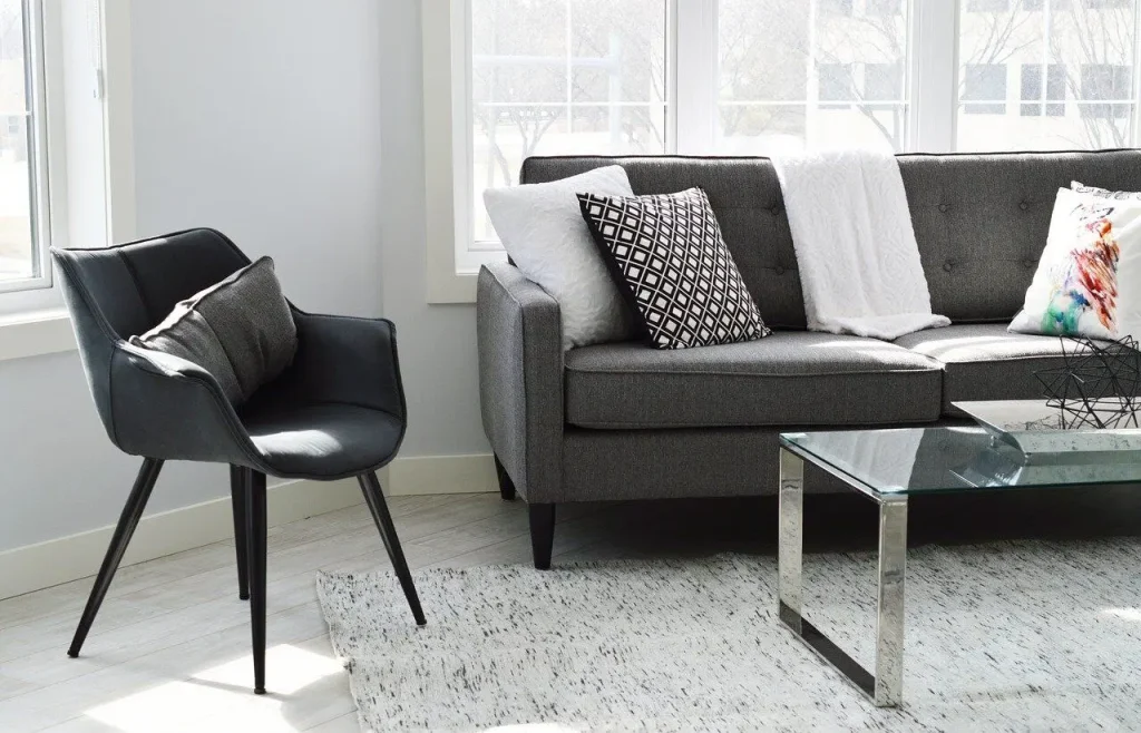 Apartment living room Farmington Hills