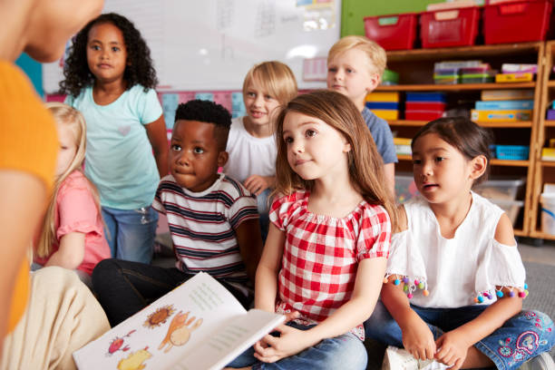 Kids at school