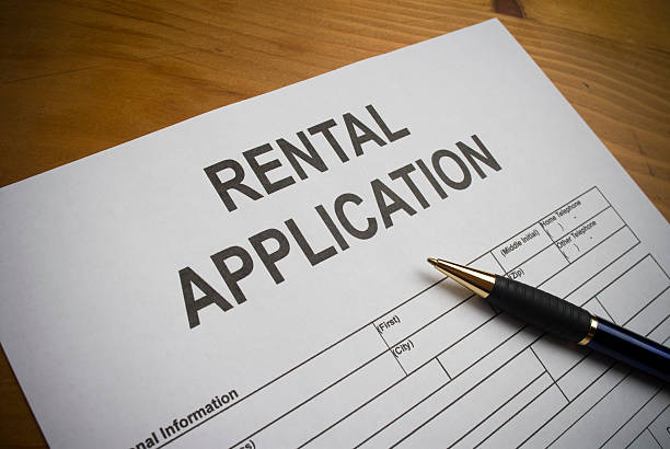 REntal Application Paper and pen