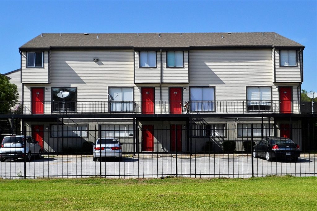 Apartment Building Complex New